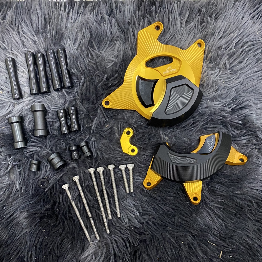 Bảo vệ Lốc máy CBR 250 ( đời 1 đèn ) CBR 300 CB 300 - che lốc R25 R3 Chính hãng Power Shark