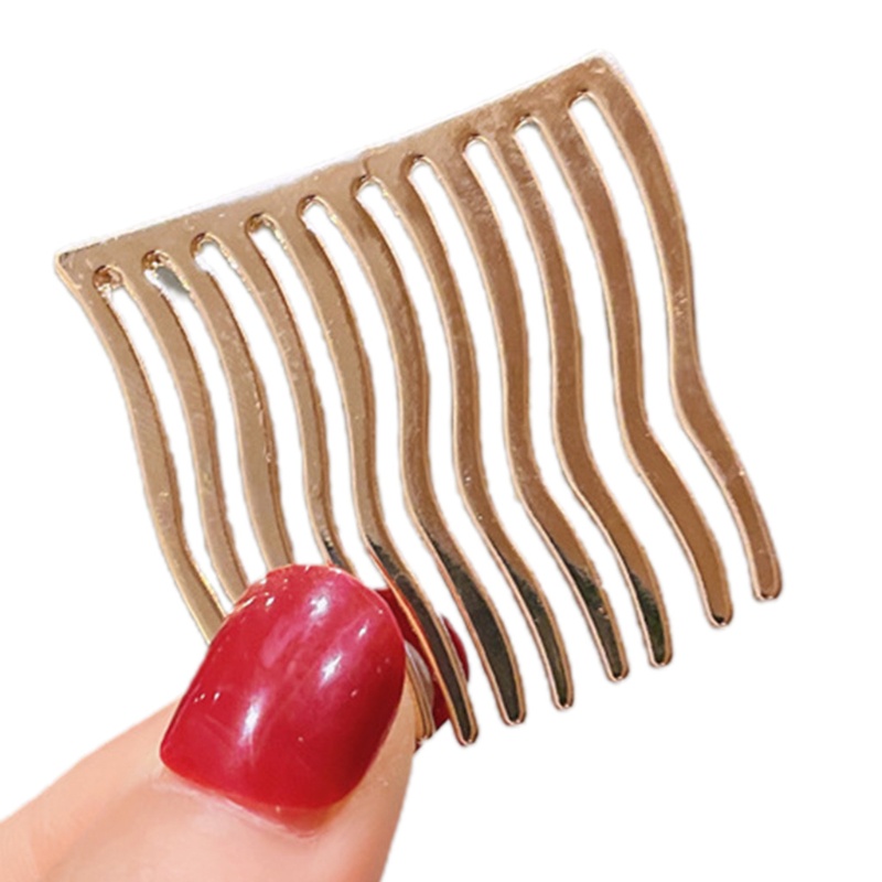 Lược Cài Tóc Kim Loại Đính Hạt Ngọc Trai Giả Xinh Xắn Tự Làm Cho Cô Dâu