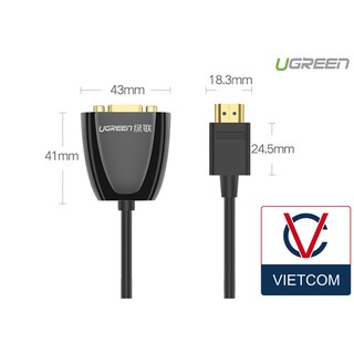 Bộ chuyển đổi HDMI sang VGA UGREEN 40252