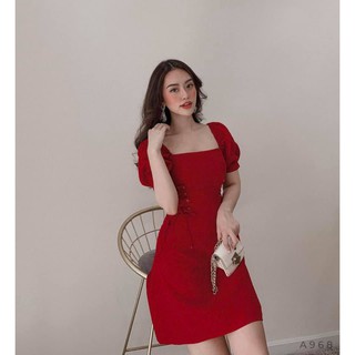 Đầm đan dây mắc cáo