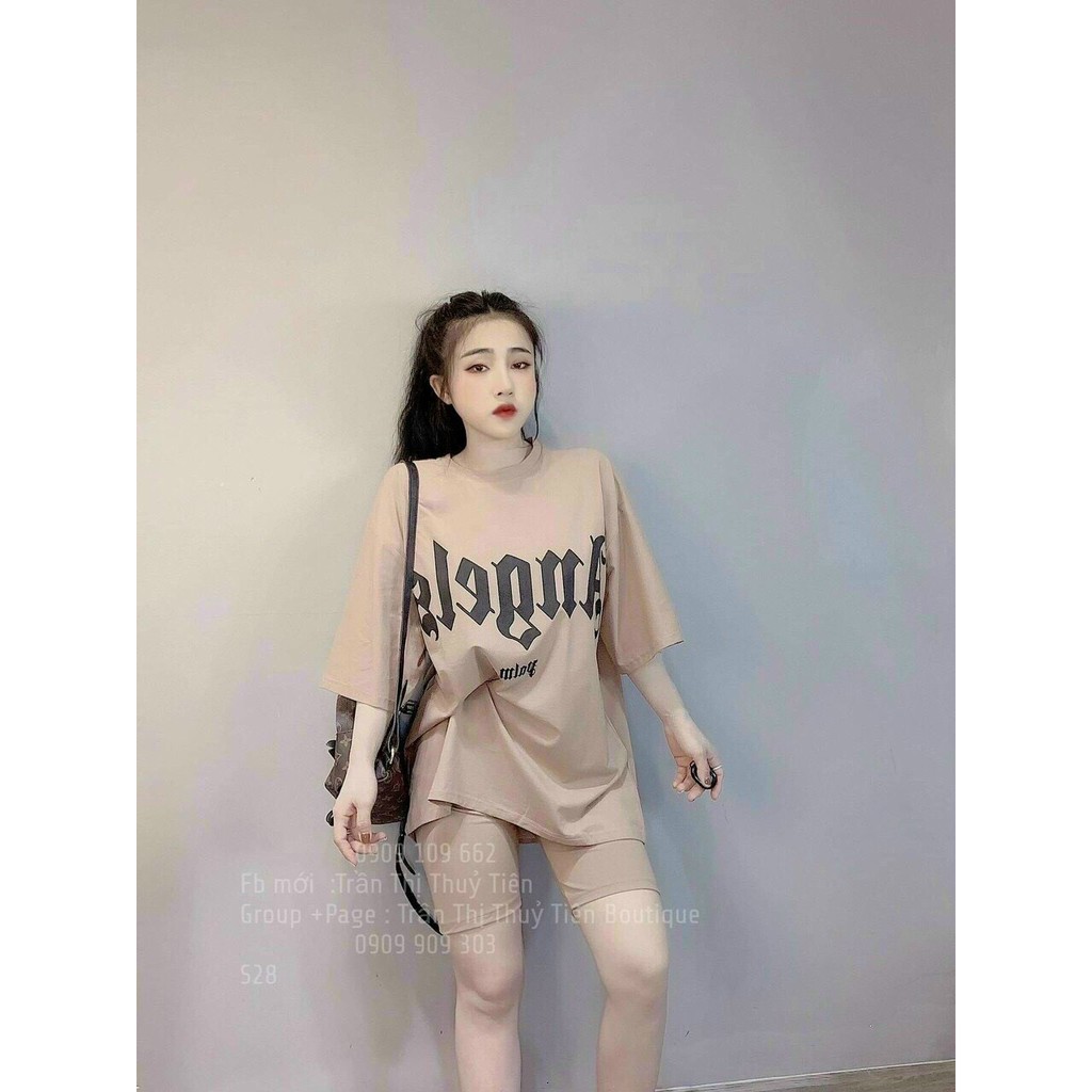 Đồ bộ thun cotton in chữ đơn giản dễ thương , đồ bộ nữ phom rộng tilot thun cotton cực đẹp và nhẹ nhàng size 40-62kg. | WebRaoVat - webraovat.net.vn