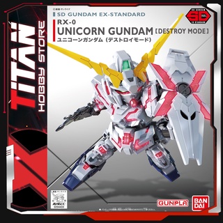 Mô hình lắp ráp gunpla sdex sd gundam ex-standard 005 unicorn gundam bandai japan