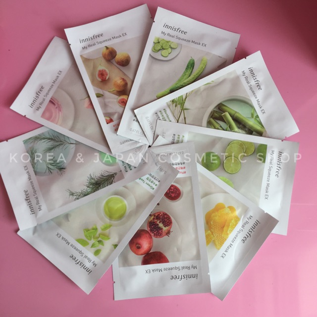 Mặt nạ Innisfree  của Hàn quốc