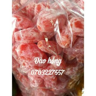 ( MIỄN SHIP Ở HCM) 1KG Ô mai/ Xí muội Đào hồng/ đào non siêu ngon, rẻ, chất lượng( dạo/ ăn vặt/ đặc sản)