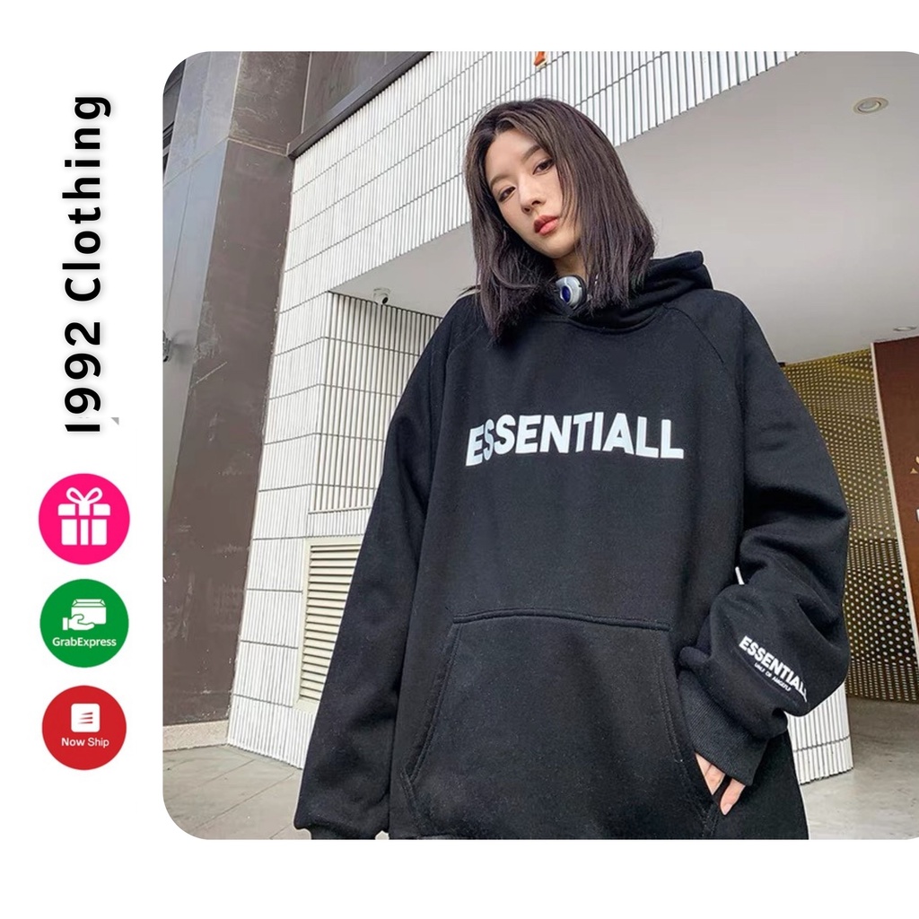 Áo khoác nỉ  Áo khoác hoodie nam nữ đẹp form rộng Unisex chất nỉ ngoại 2 lớp dày dặn - 1992 Clothing