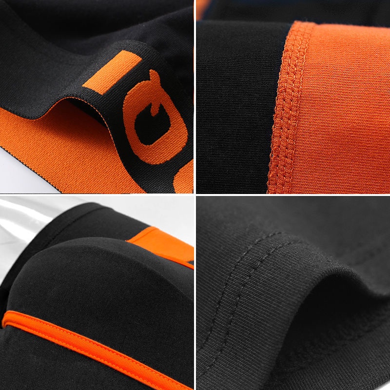 1 / 3 Quần Lót Boxer Cotton Seluar Dalam Lelaki Cho Nam