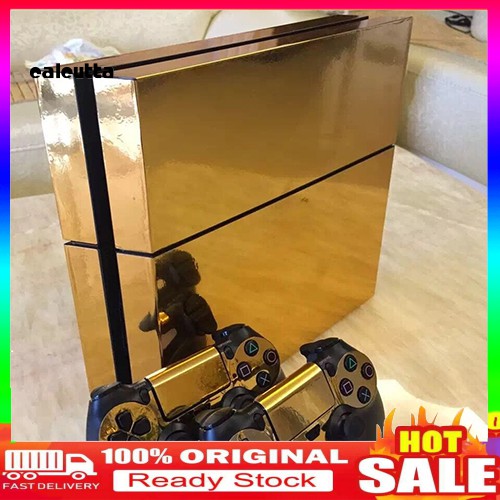 Miếng Dán Decal Mạ Vàng Cho Tay Cầm Chơi Game Playstation 4 Ps4