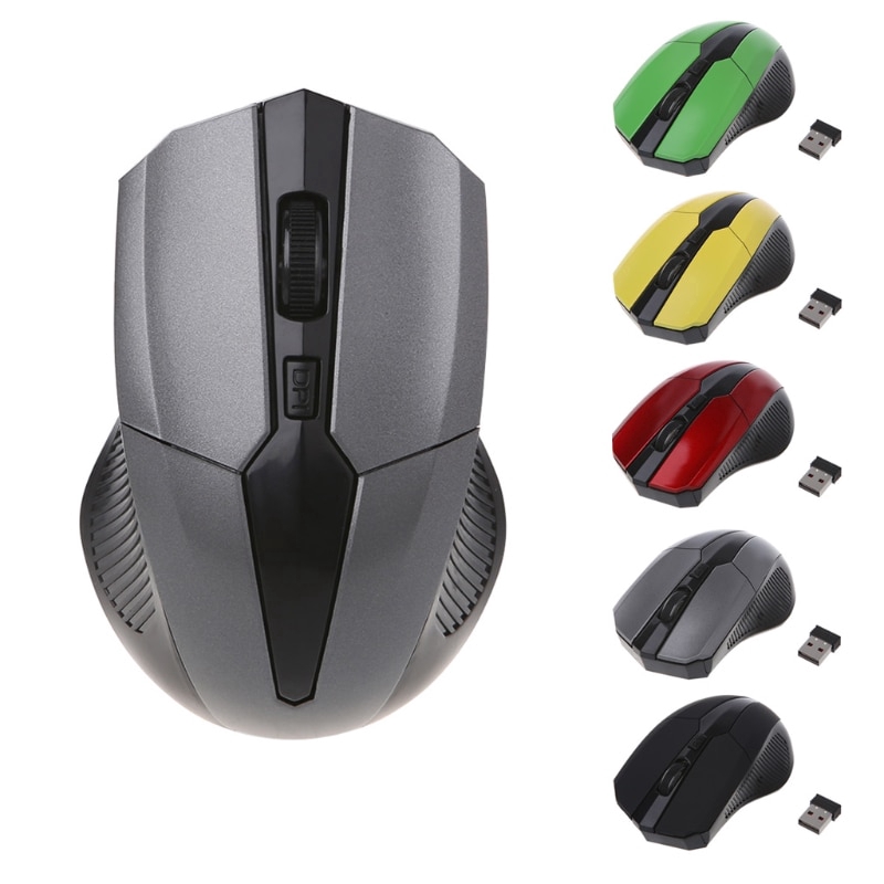 Chuột chơi game 2.4GHz Chuột không dây quang Chuột USB Máy tính PC Chuột