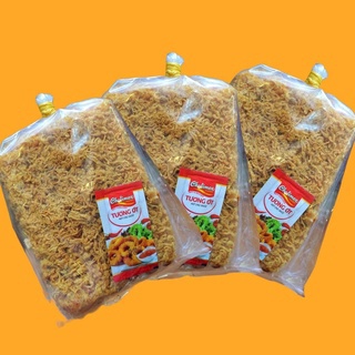 Cơm cháy chà bông sài gòn siêu chà bông ăn vặt atoko giòn rụm 250gr comchaychabong