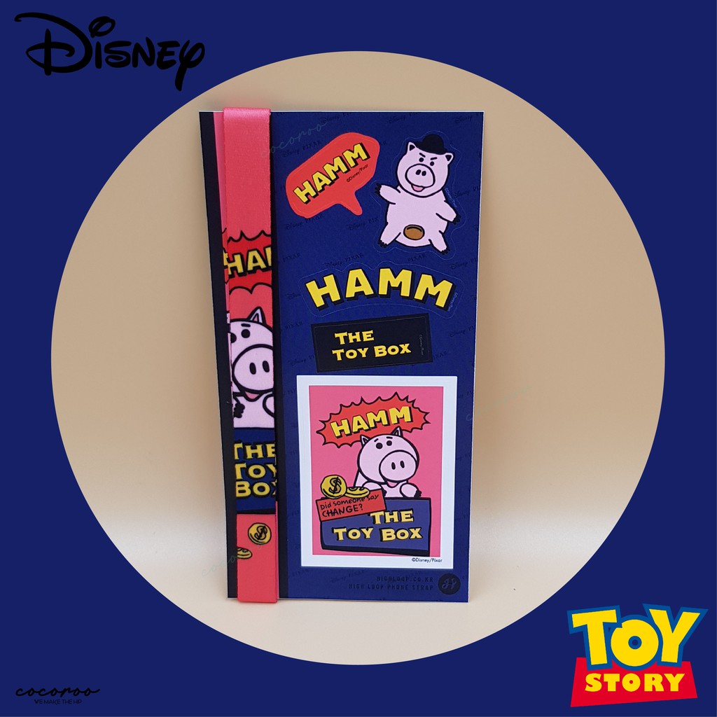 [COCOROO] Phone Strap / phone loops chú heo / hamm / Toy Story / dây phụ kiện điện thoại / dây treo ốp