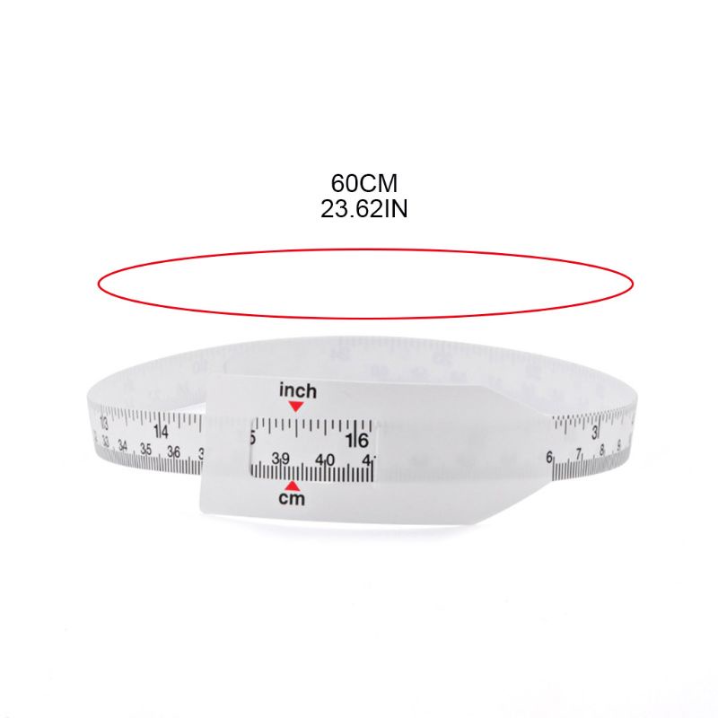 Set 3 Thước Đo Chu Vi Đầu 60cm/24Inch Dành Cho Các Bé