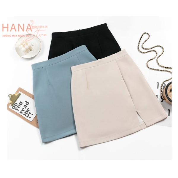 Chân váy chữ a ngắn xẻ tà đùi trước công sở có quần lót trong khóa sườn - Dáng ôm cá tính - Vảy dày mặc đi biển ở nhà | BigBuy360 - bigbuy360.vn