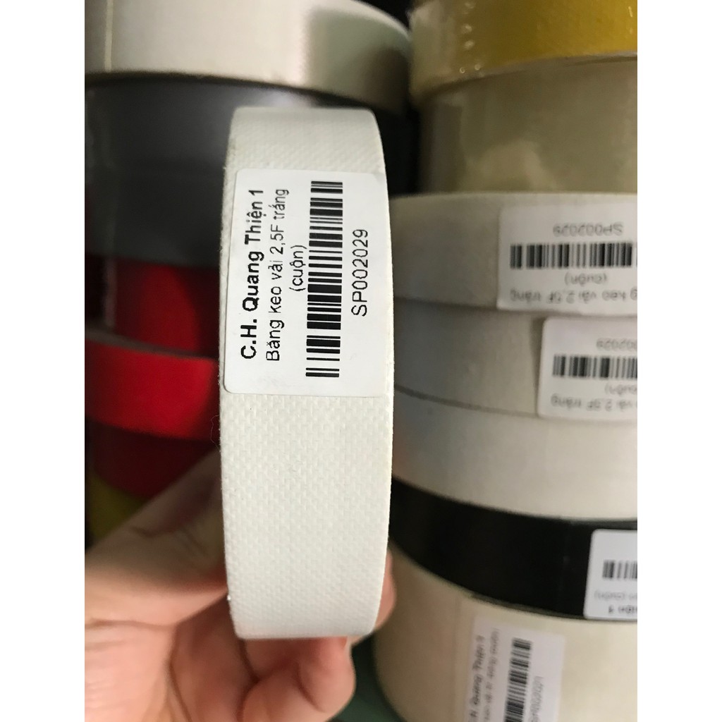 Băng keo vải bản 2,5F )