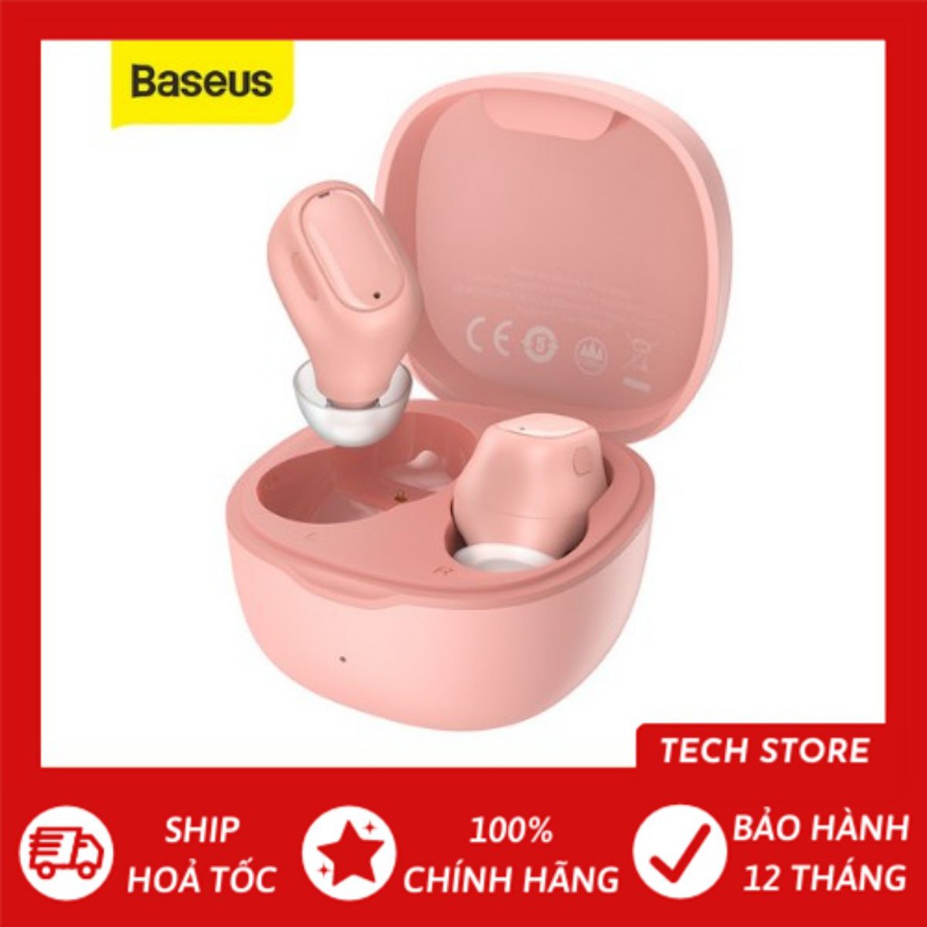 [ FREESHIP - CHÍNH HÃNG ] Tai Nghe Nhét Trong Không Dây Mini Baseus WM01 TWS Bluetooth 5.0 Cho iPhone 12 Techstore