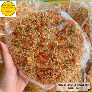 SET 10 CƠM CHÁY CHÀ BÔNG TÉP MINI