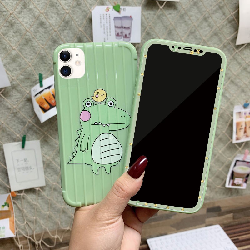 Ốp lưng samsung A21S/A31/J7 prime/A9 2018/A10/A7 2018/A51/A71/A50/A50S/A30S/A30/A20/A11 mẫu Khủng long vali | BigBuy360 - bigbuy360.vn