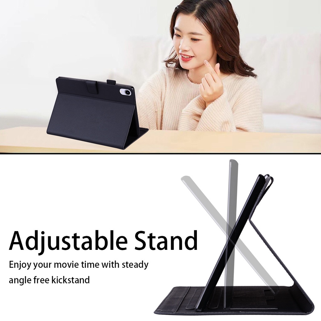 Bao da máy tính bảng nhiều ngăn đựng thẻ nắp lật chống rơi thích hợp cho iPad Mini 2021/ Mini 6/ Mini thế hệ thứ 6