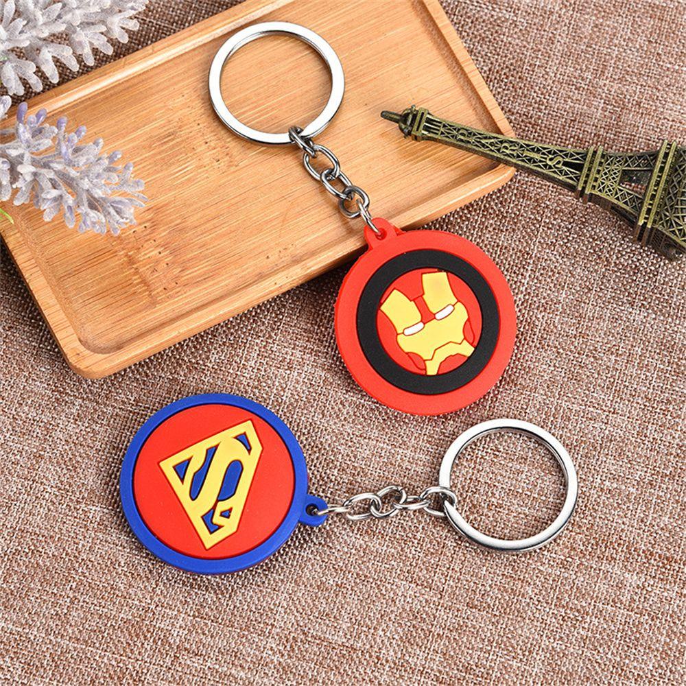 LANFY Móc Khóa Hình Khiên Captain America Thời Trang