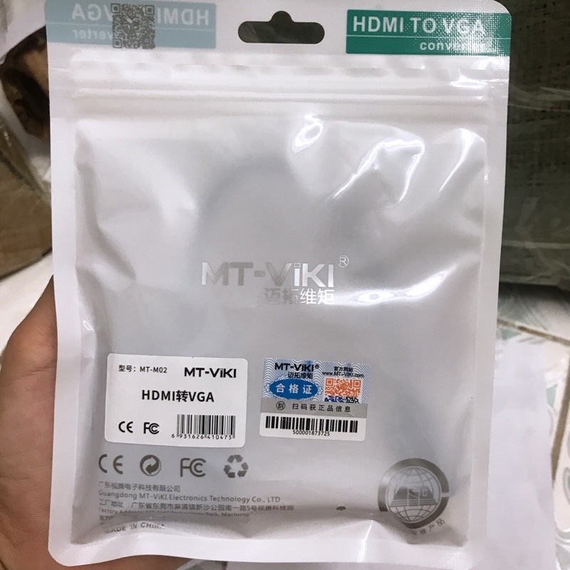 ( Chính Hãng ) Cáp Chuyển Đổi Tín Hiệu Hdmi Sang Vga VIKI, Dây Chuyển Đổi Hdmi to Vga Dây Máy Chiếu