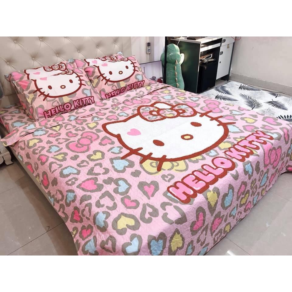 SÉT HÈ 5 MÓN COTTON POLY 3D - KITTY