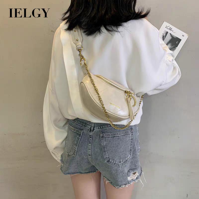 IELGY Túi Đeo Vai Dây Xích Bản Rộng Kiểu retro Thời Trang Cho Nữ