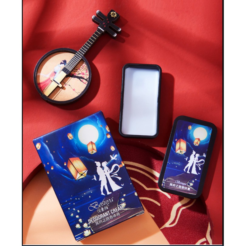 Nước Hoa Nam & Nữ Dạng Sáp BOSUNA Cổ Trang Mini Bỏ Túi Tiện Lợi | BigBuy360 - bigbuy360.vn