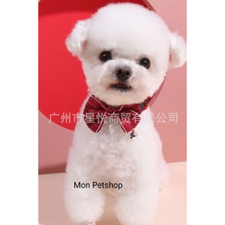 Vòng cổ nơ siêu xinh cho thú cưng
