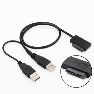 Cáp Kết Nối Chuân USB 2.0 Qua Chân Simline Sata Của Ổ Đĩa DVD