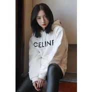 Áo Hoodie Celine Form Rộng, Nam Nữ Unisex - Áo Chất Nỉ Bông 100% Cotton