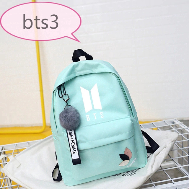 Ba lô phong cách Hàn Quốc họa tiết Bts Monsta X Exo Blackpink | BigBuy360 - bigbuy360.vn