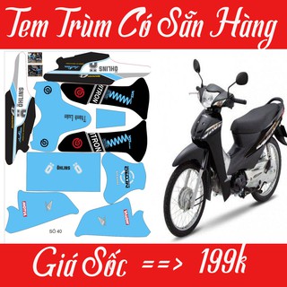 Tem Trùm Xe Wave Sẵn Hàng
