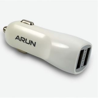 Cốc sạc xe hơi Arun 2 cổng