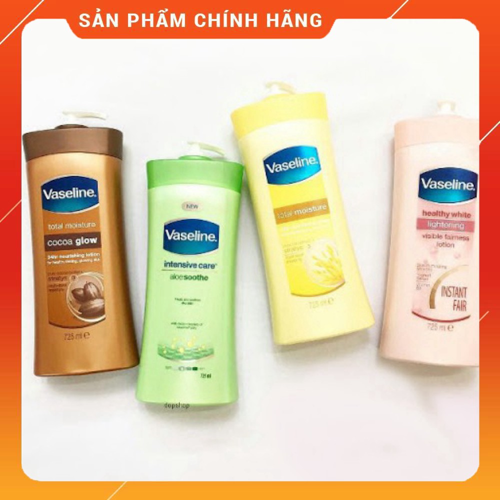 SỮA DƯỠNG THỂ TOÀN THÂN VASELINE 725ML Mĩ Phẩm Gía Sỉ 89