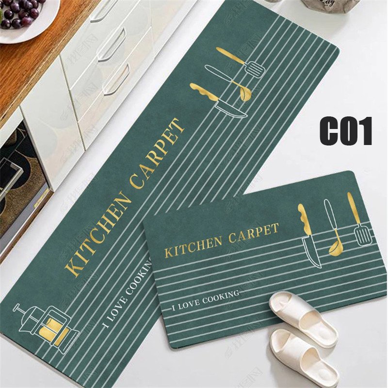 Thảm chân, thảm bếp trang trí phòng bếp, phòng khách