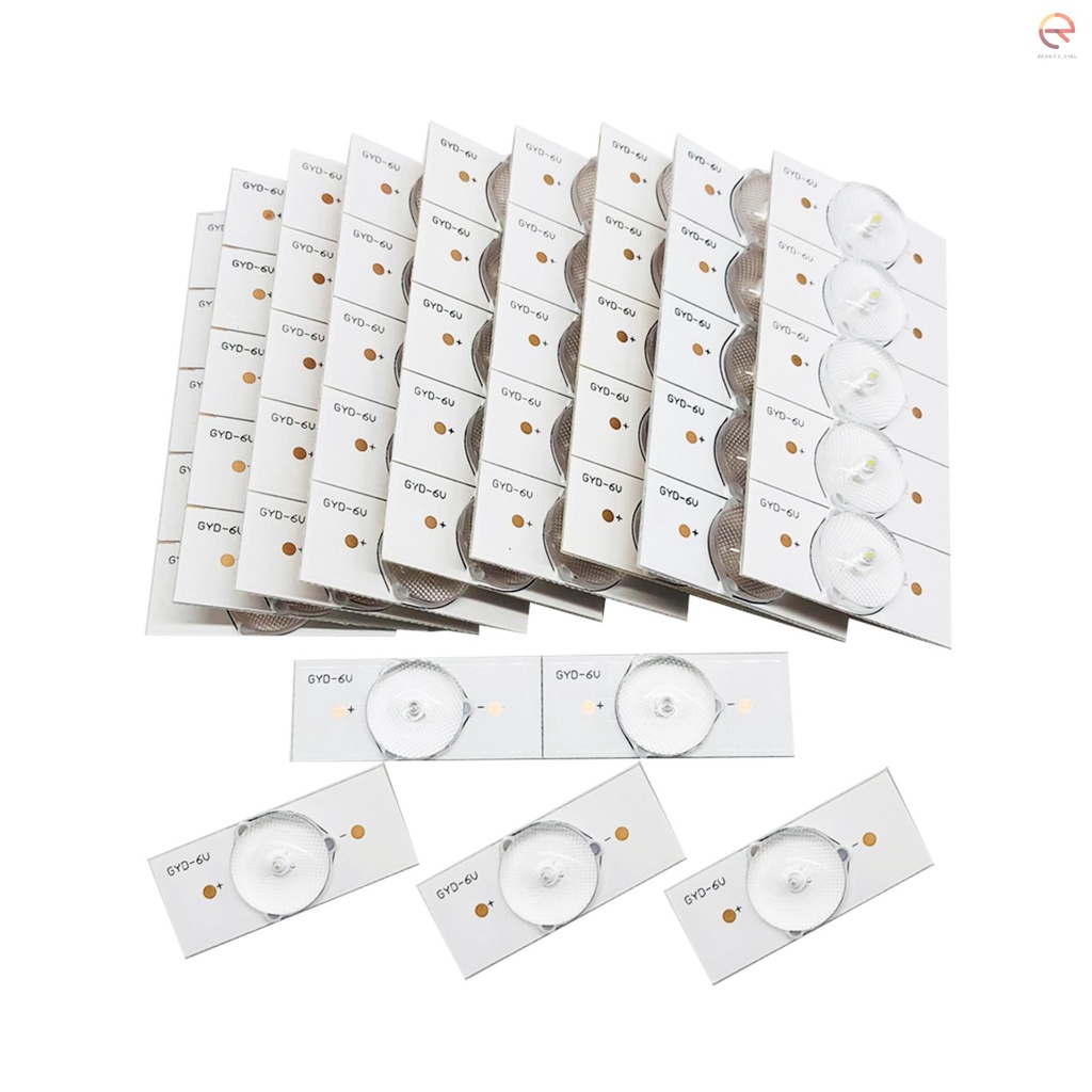 Bộ 50 hạt đèn LED 6V SMD cho 32-65 LED TV