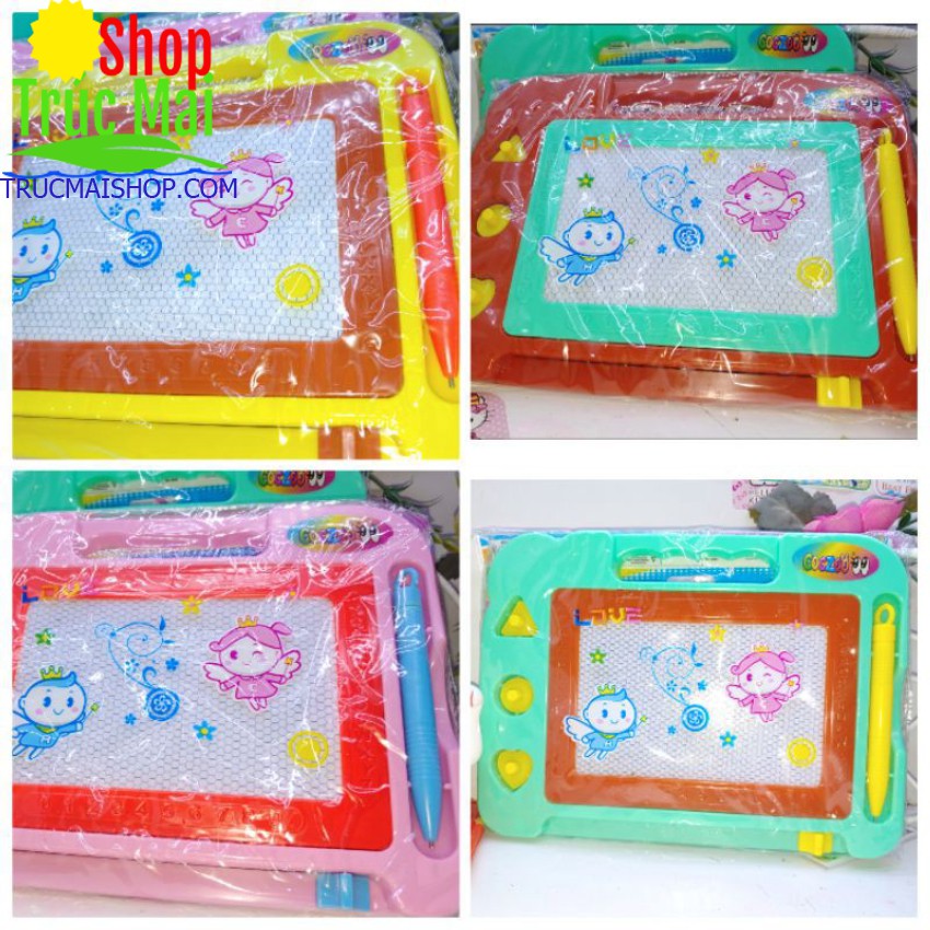 Bảng thông minh (bảng từ)bảng tự xóa sáng tạo (01 cái) đồ chơi trẻ em