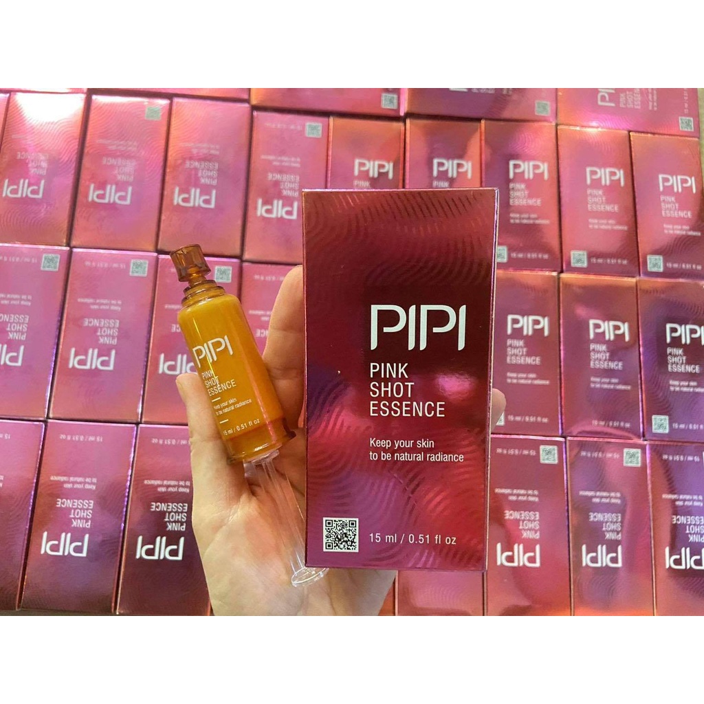 TINH CHẤT LÀM HỒNG NHŨ HOA PIPI PINK SHOT ESSENCE GENIE 15ML CHÍNH HÃNG - 10222