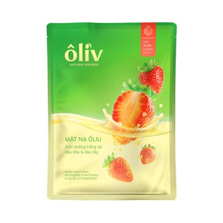 Mặt Nạ Oliv Nuôi Dưỡng Trắng Da Dầu Ôliu & Dâu Tây