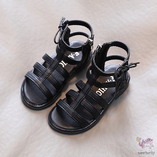 Giày Xăng Đan Đế Mềm Chống Trượt Sành Điệu Dành Cho Bé Gái