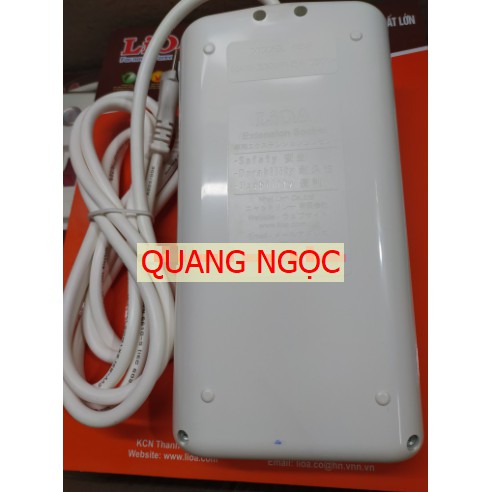 Ổ cắm điện Lioa công suất cao 3300w 220v/16A - Ổ cắm điện công suất cao có màn che, chống quá tải , cháy nổ