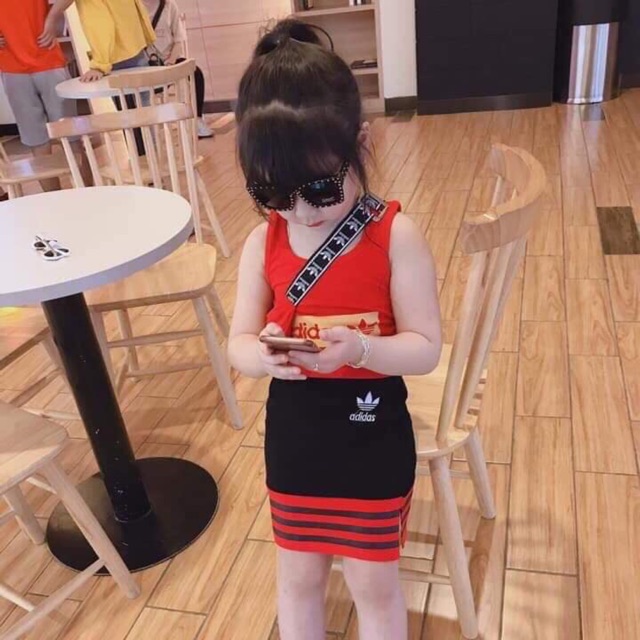 Sét váy kèm túi