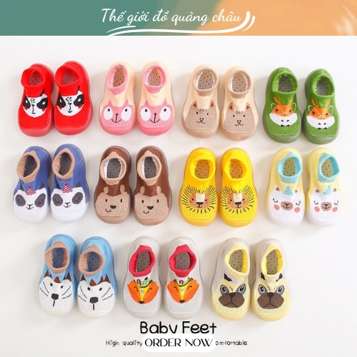 XẢ KHO Giày bún tập đi cho bé thoáng khí mẫu mới 2020 hình họa tiết hàng quảng châu cao cấp ( GB17b)