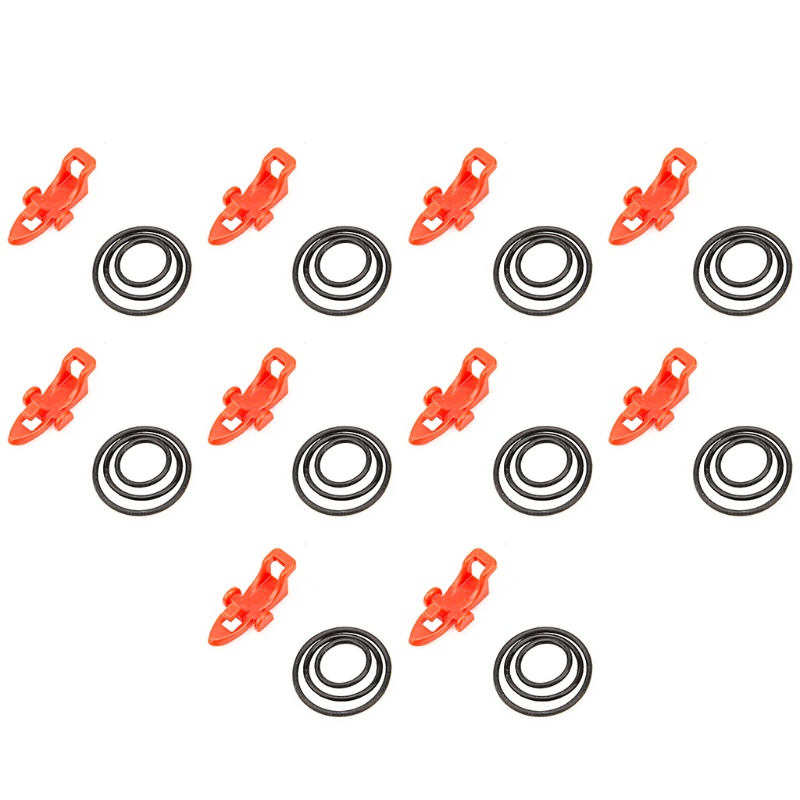 10 Phụ Kiện Giữ Móc Câu Cá Với 3 Kích Cỡ Co Giãn Dễ Điều Chỉnh Tiện Dụng