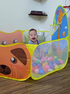 Nhà bóng cỡ đại tặng cho bé