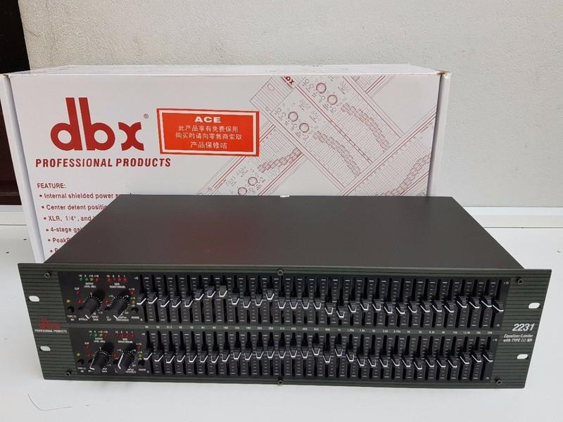 Bộ lọc âm Equalizer dbx 2231 + 2 jack canon