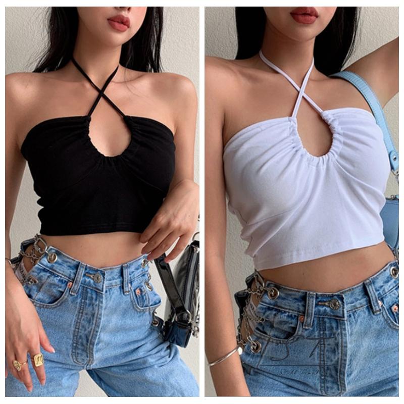Áo lửng không tay màu sắc thời trang quyến rũ cho nữ
