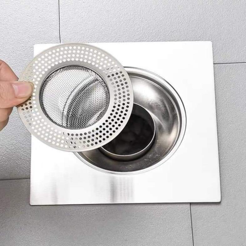 Tấm Lọc Rác Bồn Rửa Chén Cao Cấp Chất Liệu INOX - Lưới Lọc Rác Bồn Rửa Bát