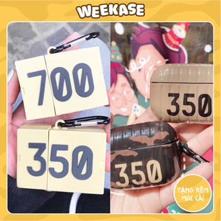 Vỏ bảo vệ hộp sạc tai nghe Apple Airpods 1, 2, Apple Airpods Pro chất liệu cao cấp, chống rơi vỡ hình hộp giày 350/700