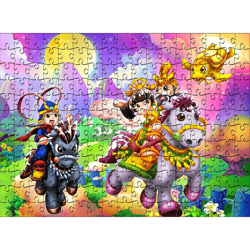 PUZZLE Xếp Hình MỴ CHÂU TRỌNG THỦY Woody 200 Miếng