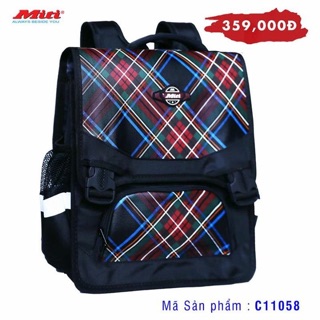 (Hãng miti) Cặp chống gù cho bé trai cấp 1
